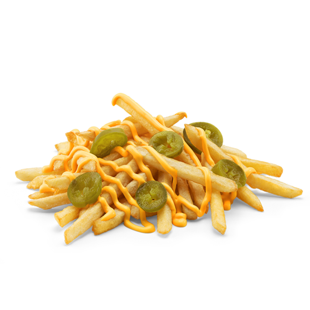 Cheesy Фри с халапеньо
