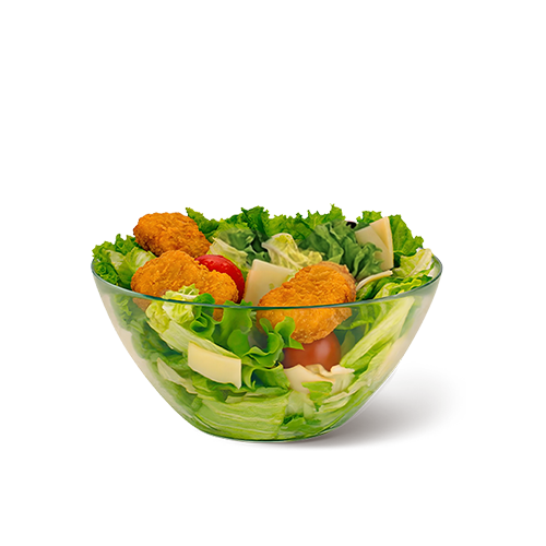 Салат Цезарь с курицей