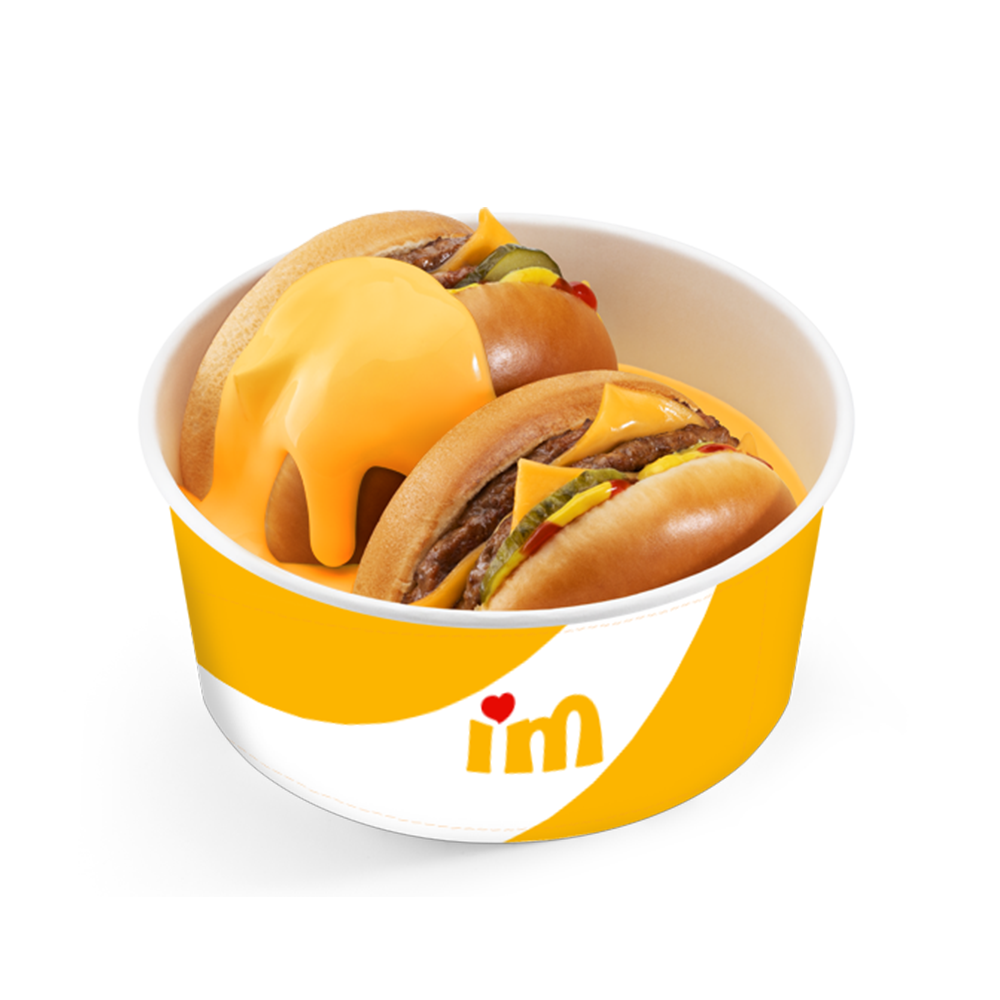 Cheesy Boom Дабл Чизбургер